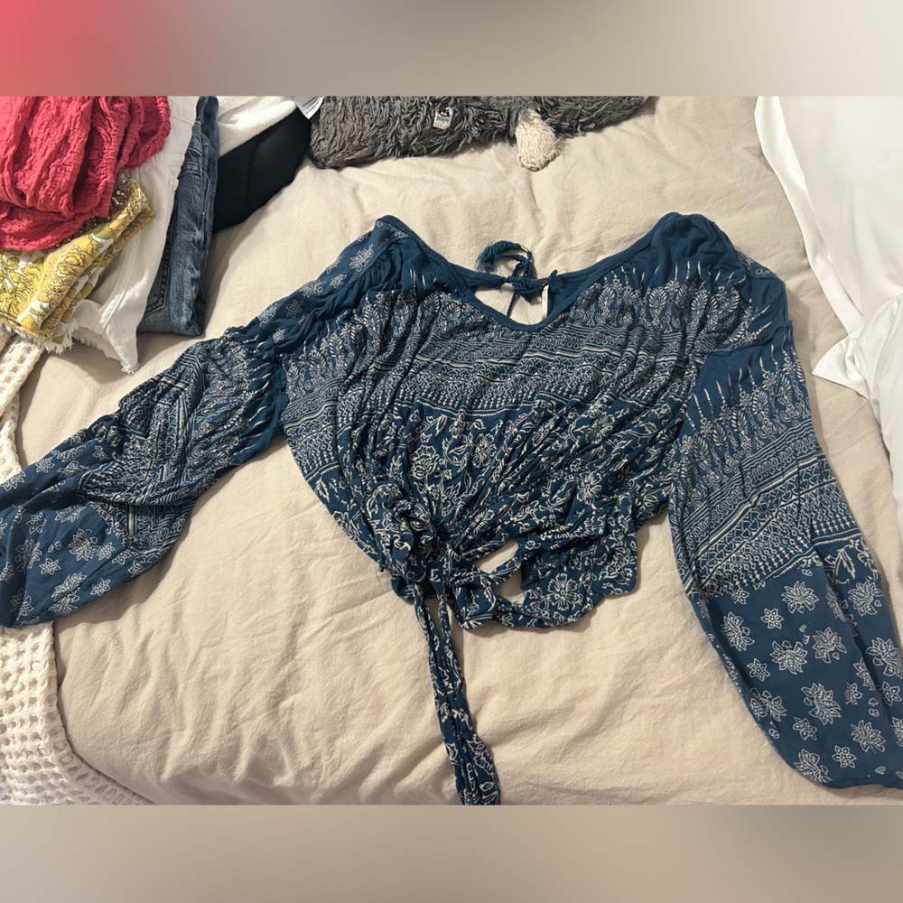 Free People floral top